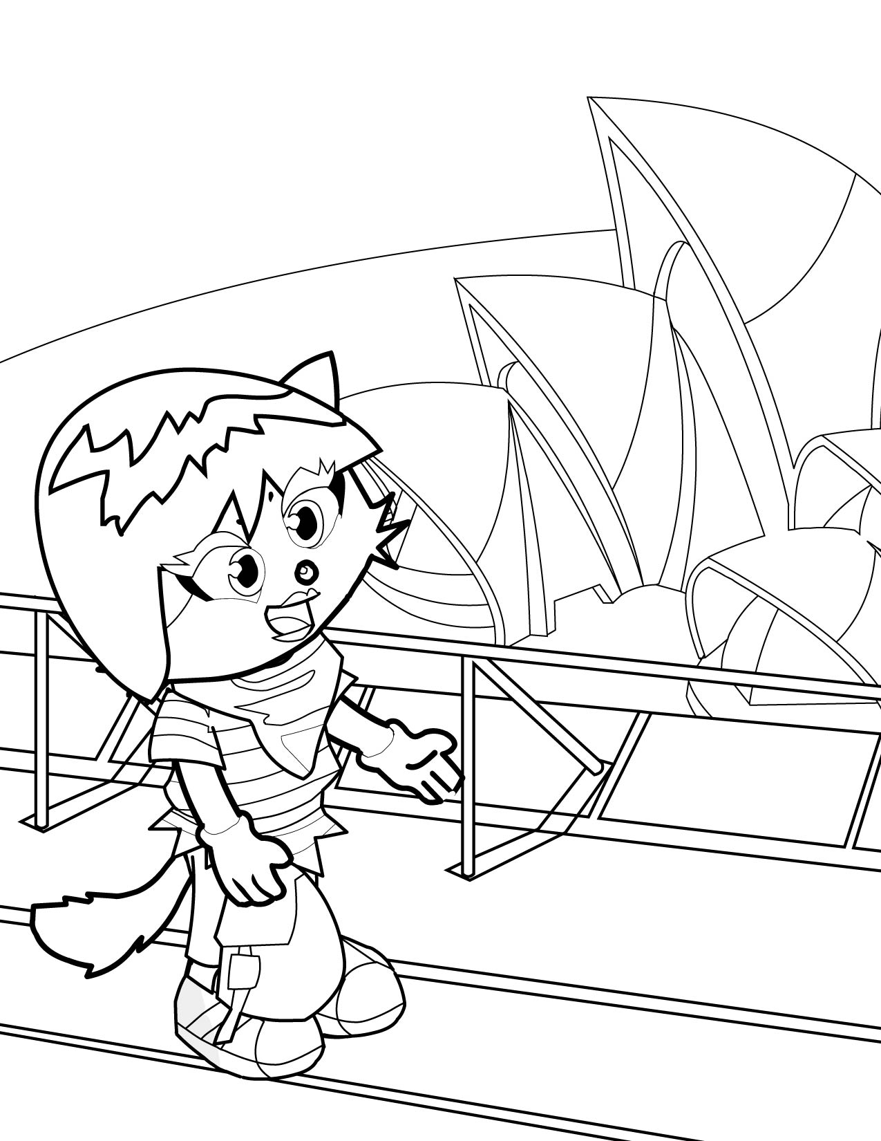 1275x1650 Hipster Coloring Pages