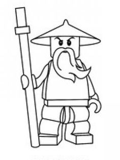 236x314 Coloring Page Lego Ninjago