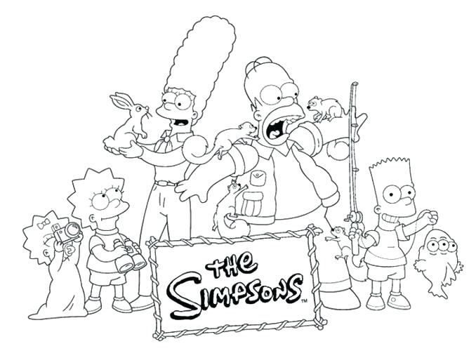 678x500 Coloring Page Free Coloring Pages Coloring Page Bart Simpson
