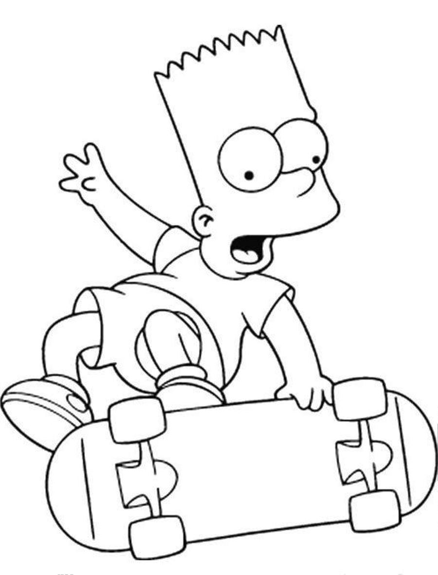 900x1180 Homer Simpson Coloring Page Free Printable Lisa And Family Pages