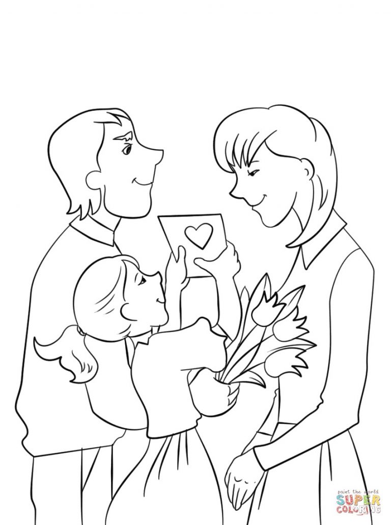 768x1031 Coloring Pages Mom And Daughter Copy Best Of Mother Helping Her