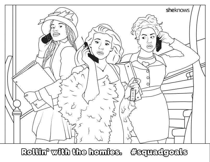 805x622 Homies Coloring Pages
