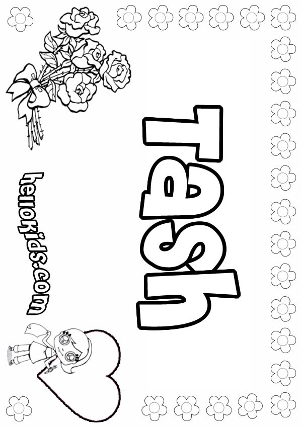 600x849 Tash Coloring Pages