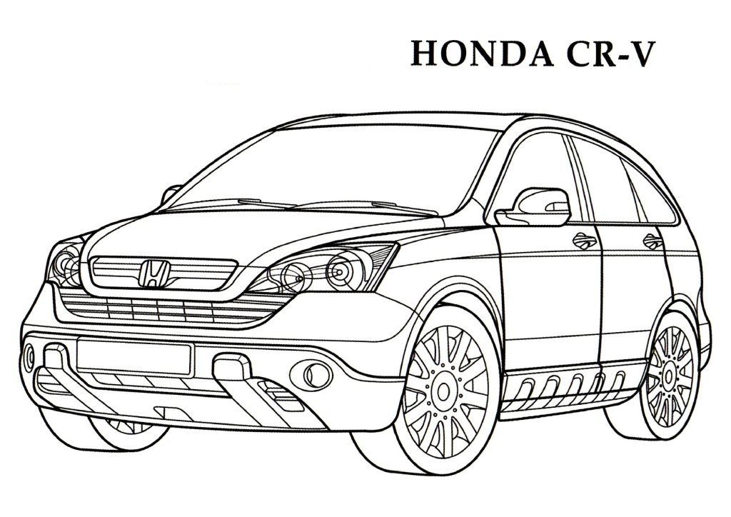 1024x724 Honda Coloring Pages Honda Coloring Pages Honda Kids Printables