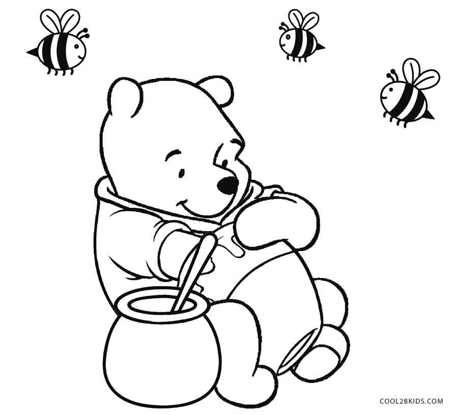 900x815 Free Printable Winnie The Pooh Coloring Pages For Kids