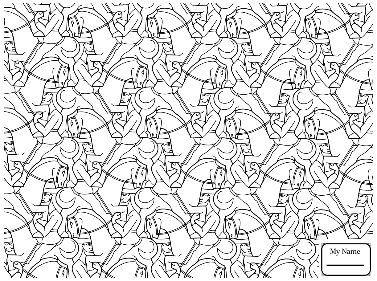 1223x912 Contemporary Hexagon Coloring Page Model