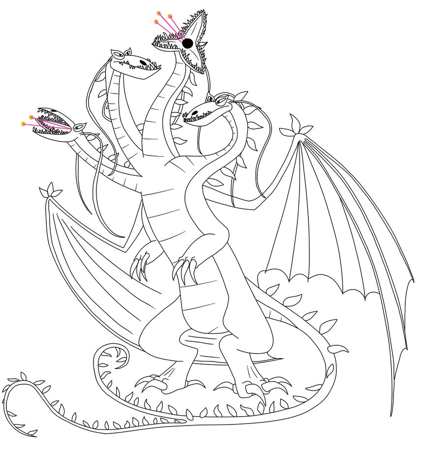 856x934 Monstrous Nightmare Coloring Pages Pictures Color For Adults