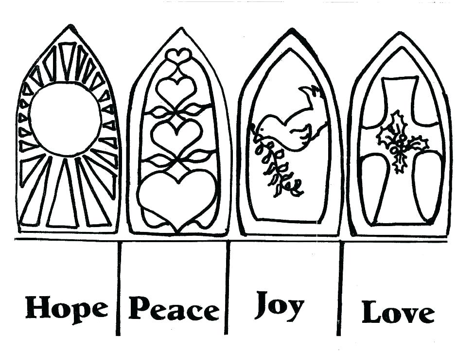 940x726 Advent Coloring Sheets Advent Coloring Pages Hope