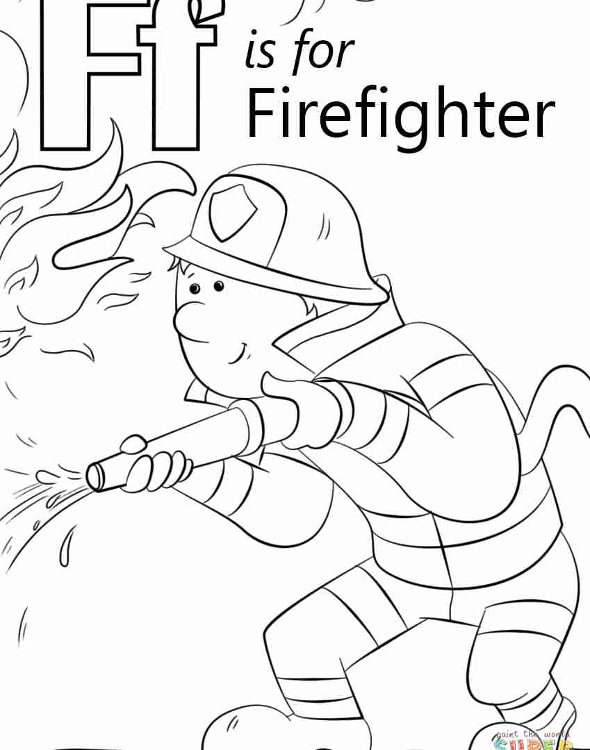849x1080 Free Printable Letter F Coloring Pages And Is For Fish Page Glum