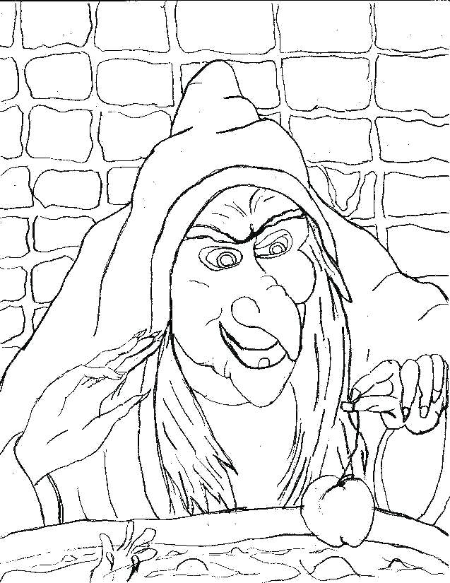 637x825 Creepy Coloring Pages