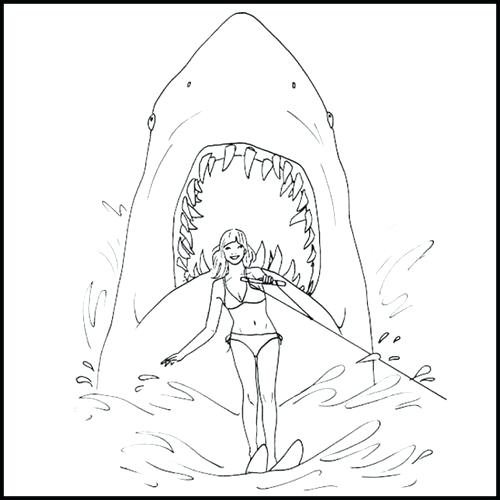 500x500 Horror Coloring Pages