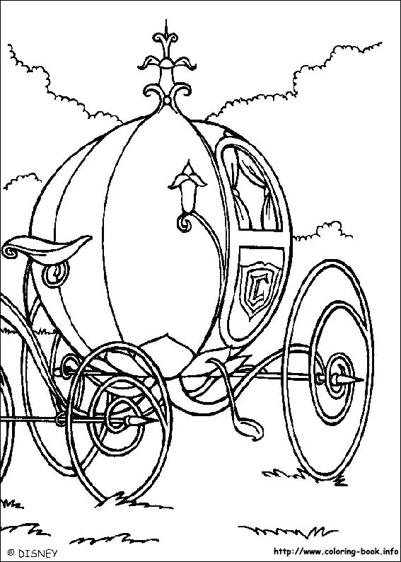 567x794 Carriage Coloring Pages Wedding Carriage Coloring Page Horse