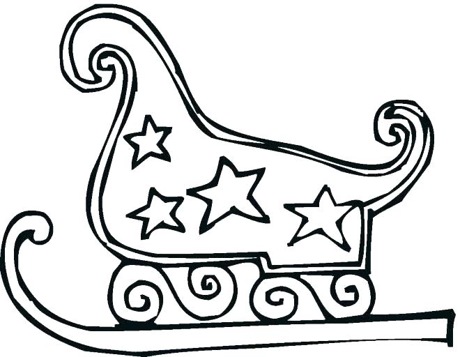 Horse And Sleigh Coloring Page at GetDrawings.com | Free for personal