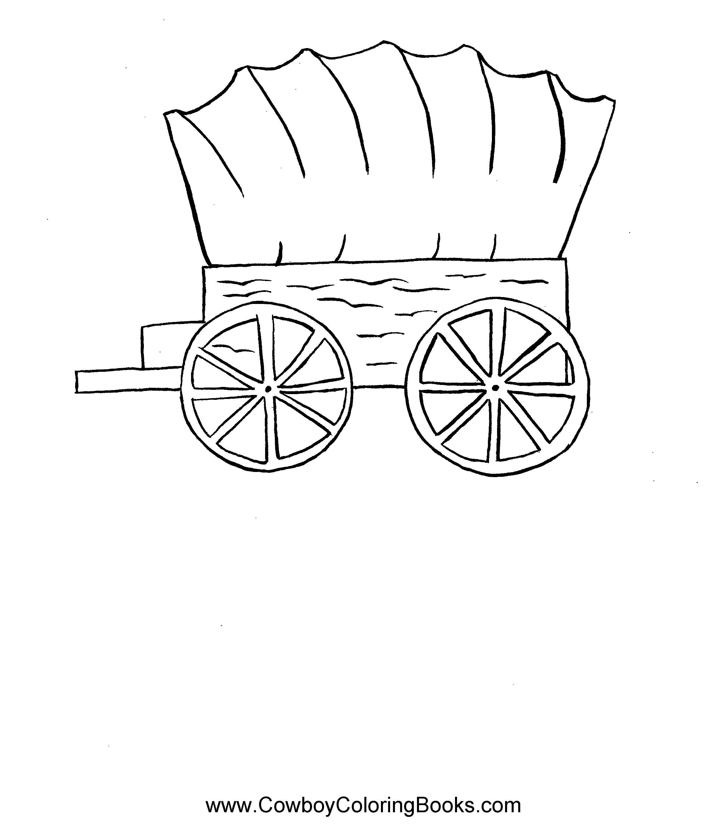 2542x2921 Horses At Work Coloring Pages The Equinest Within Covered Wagon