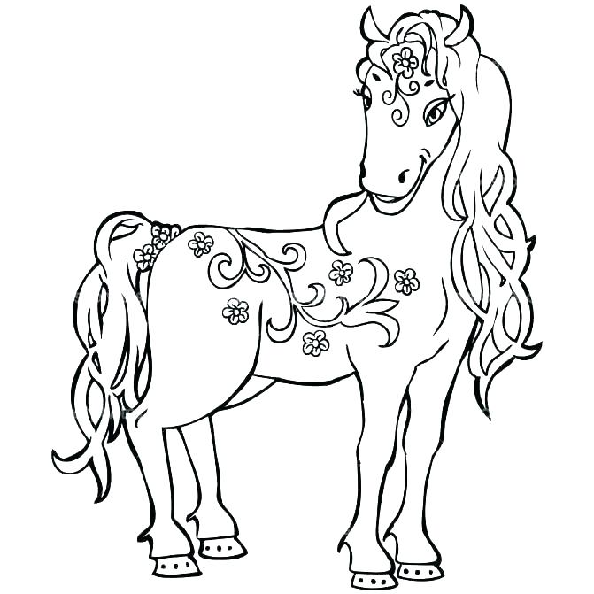 671x671 Coloring Pages Of Horses Coloring Pages Of Horses Coloring Horse