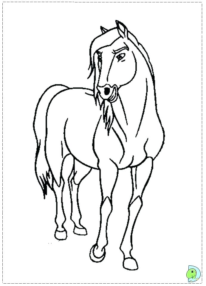 691x960 Horse Coloring Page Or Spirit Coloring Page Horse Coloring