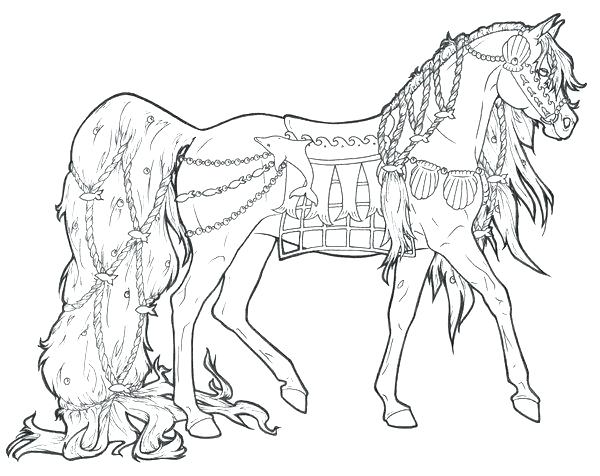 600x476 Race Horse Coloring Pages Printable Horse Coloring Pages
