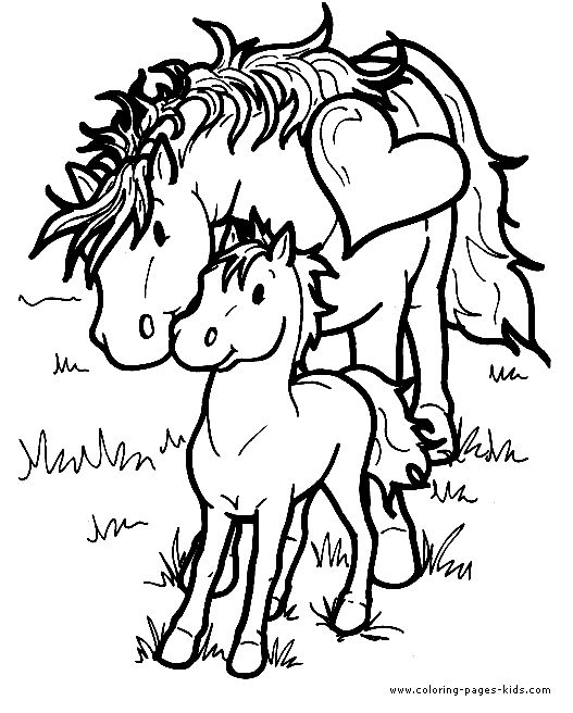 527x656 Coloring Pages Horses