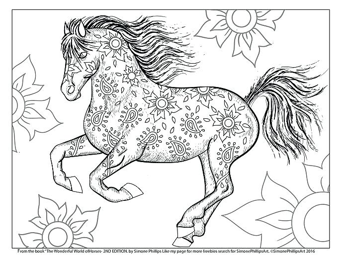 684x527 Free Horse Coloring Pages Horse Coloring Pages Free Horses