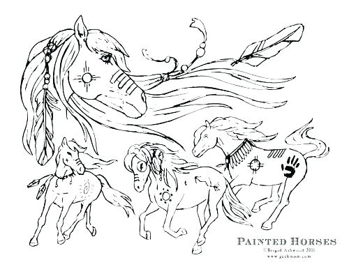 500x386 Horse Coloring Page Pictures Free Online Printable Horse Coloring