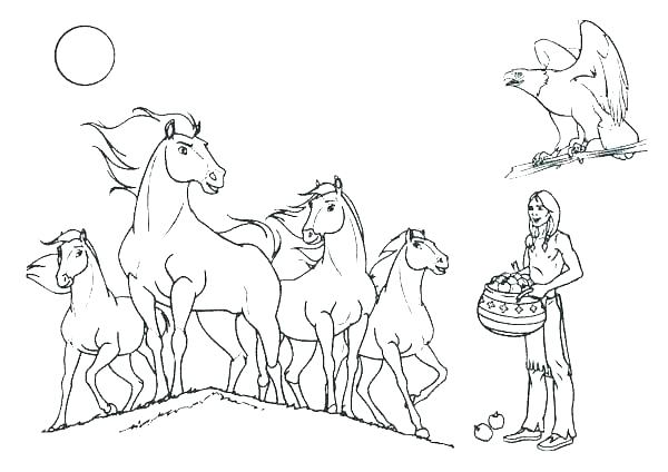 600x424 Coloring Pages For Horses Coloring Horse Baby Horse Coloring Pages