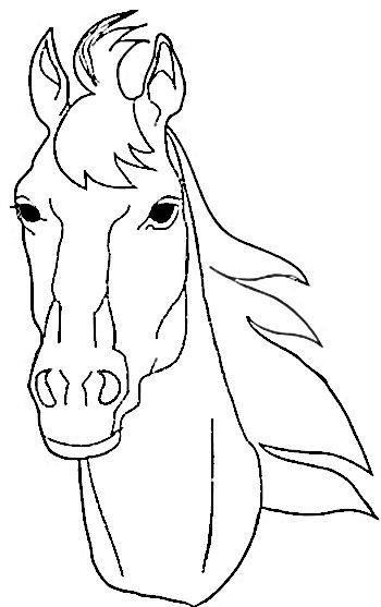 350x557 Horse Coloring Pages Horse, Construction Paper And Card Stock