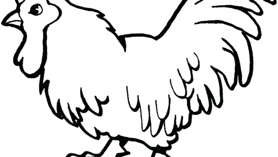 960x544 Easy Animal Coloring Pages Barnyard Animals Coloring Horse