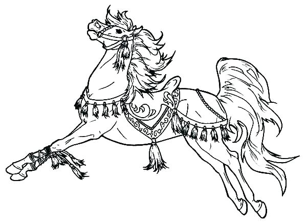 600x438 Free Horse Coloring Pages Horse Herd Coloring Pages Home