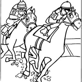 268x268 Jockey Hat Coloring Page Kids Drawing And Coloring Pages