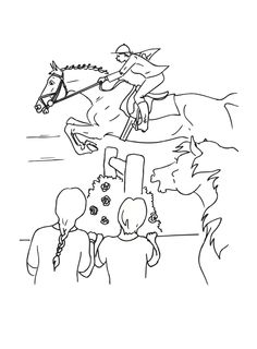 236x320 Jumping Horse Animal Coloring Pages Kids Color Horses