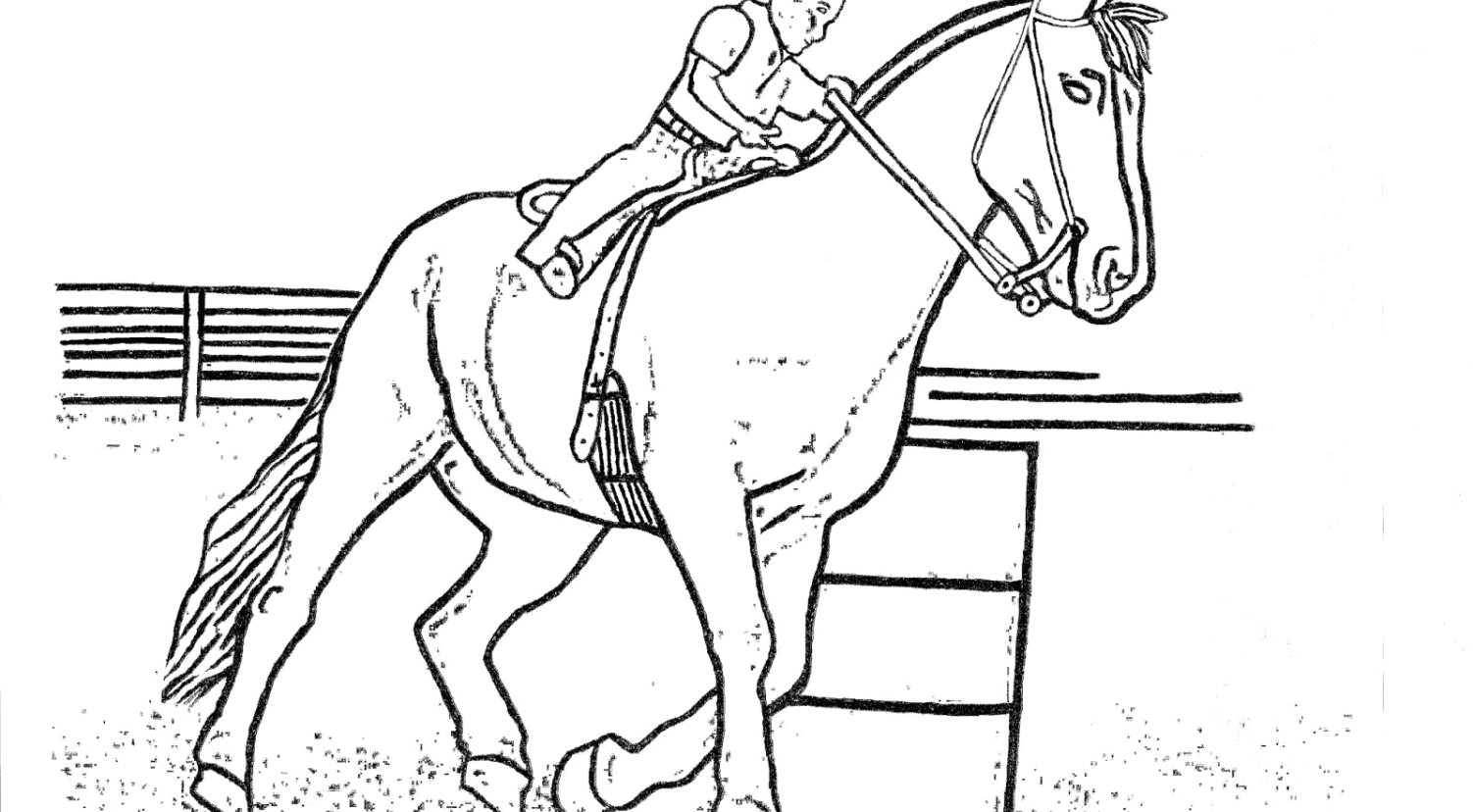 1502x828 Uncategorized Horse Jumping Coloring Pages Backgrounds Beautiful