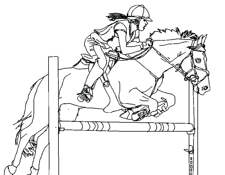 horse racing coloring pages at getdrawings  free download