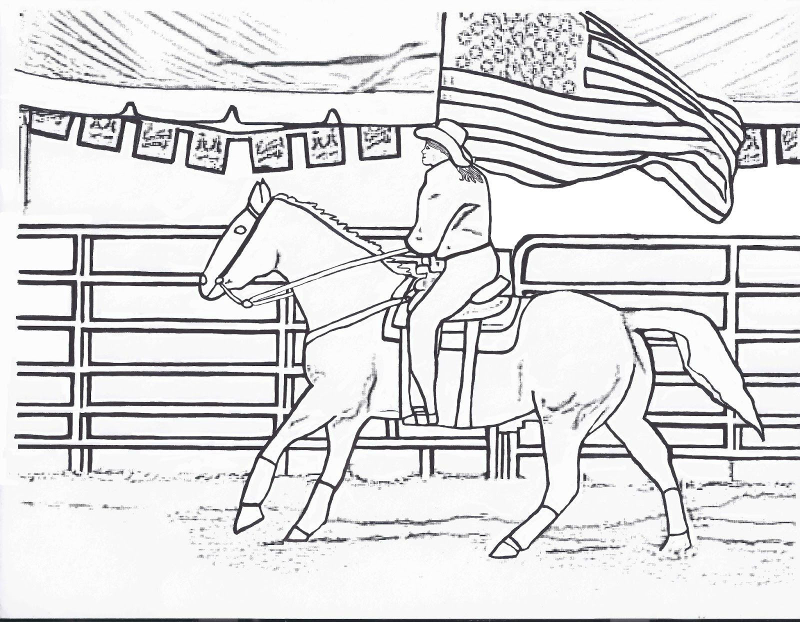 1600x1244 Fresh Coloring Pages Girl Riding Horse