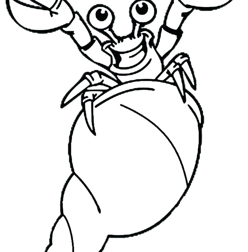 850x864 Crab Coloring Sheet Crab Coloring Page Example Coloring Page Crab