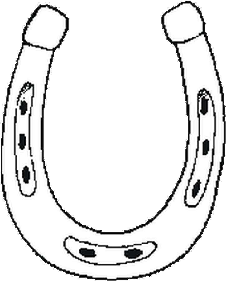 725x900 Horseshoe Coloring Page Horse Shoe Coloring Page Color Book