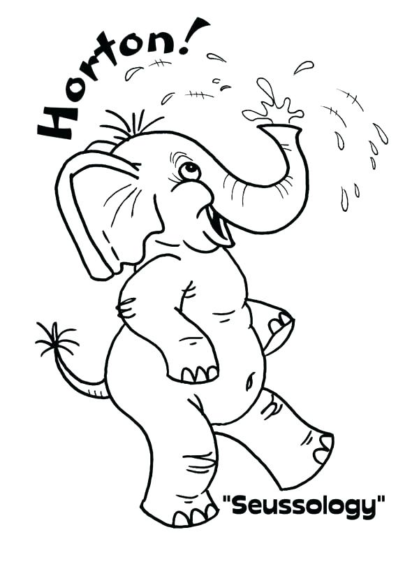 600x811 Horton Hears A Who Coloring Page Hears A Who Coloring Pages Hears