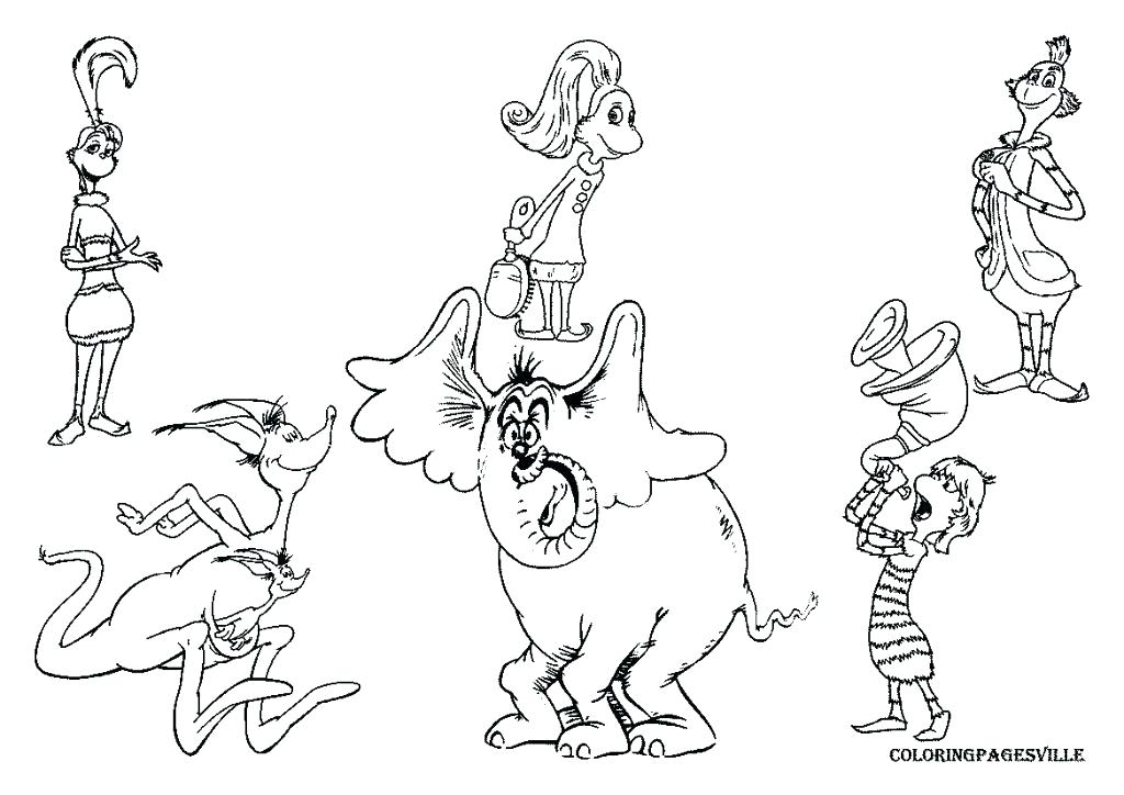 1024x724 Horton Hears A Who Coloring Pages Hears A Who Coloring Page Hears