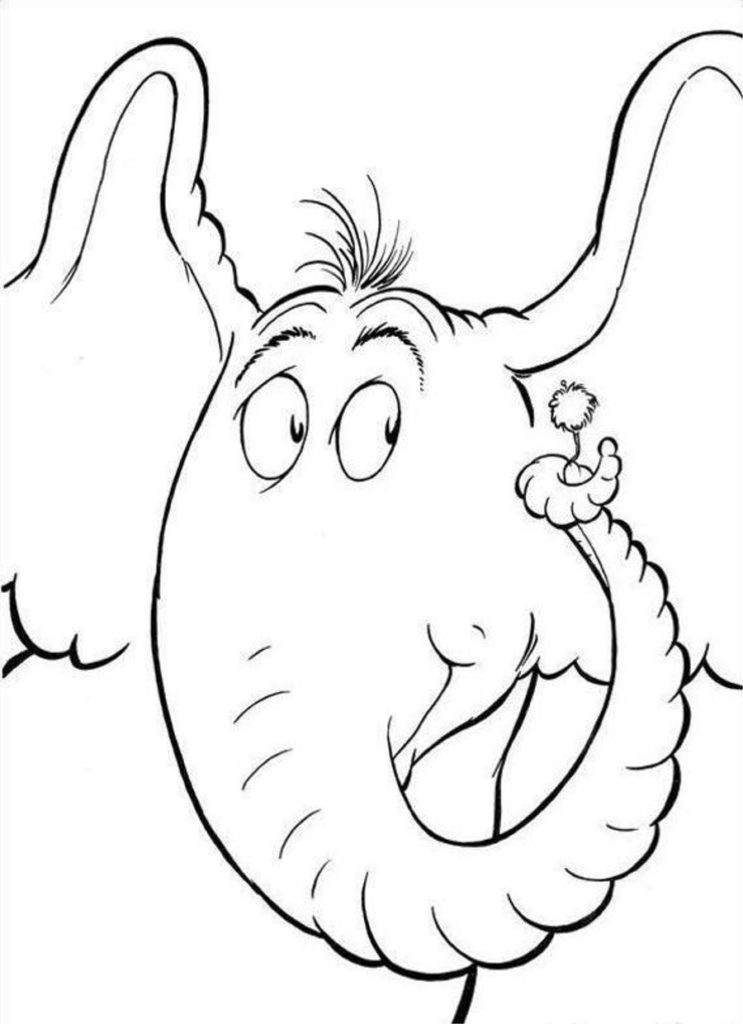 Horton The Elephant Coloring Pages at GetDrawings | Free download
