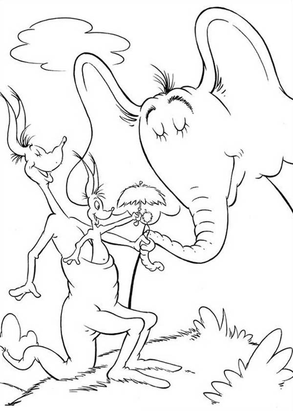 600x841 Horton Hears A Who Coloring Page
