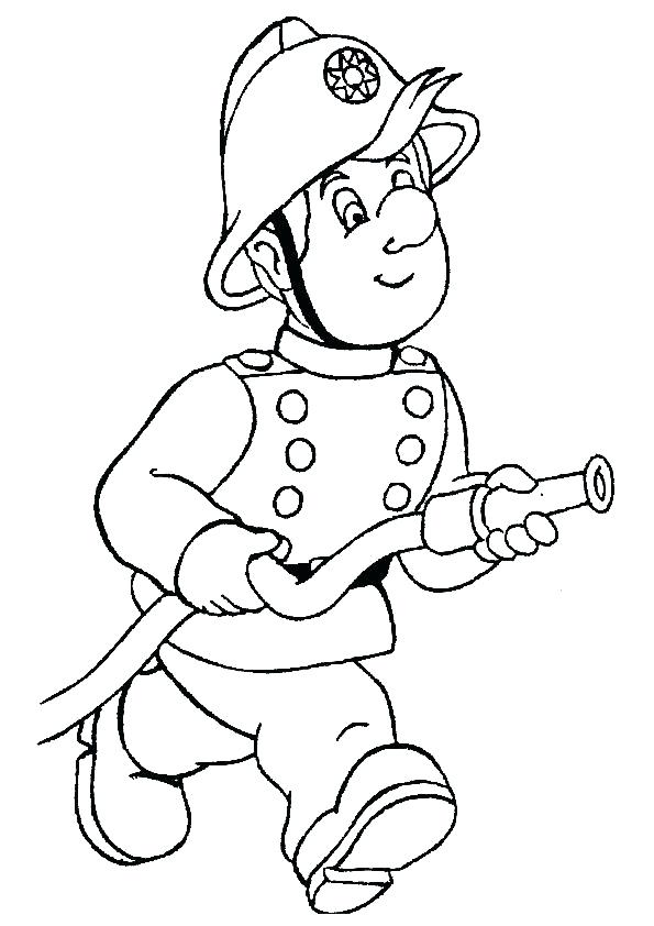595x842 Fireman Coloring Pages Fireman Colouring Pages A Other Firefighter