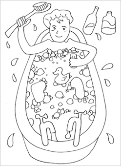 248x340 People Coloring Pages
