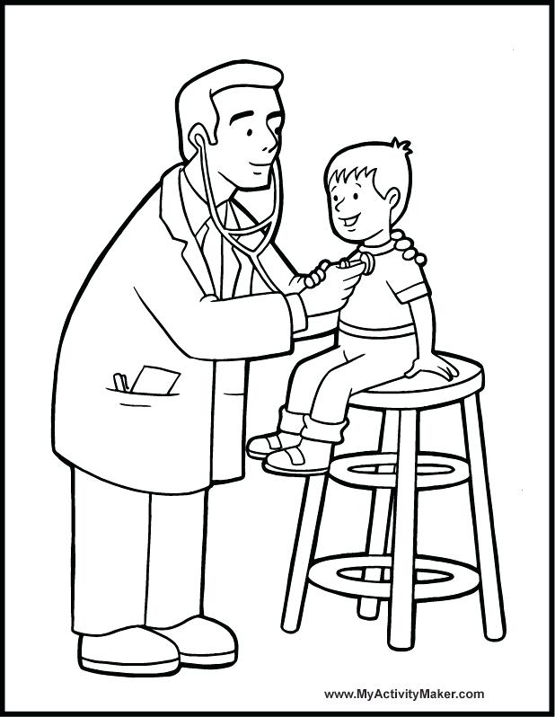 618x798 Hospital Coloring Pages Good Construction Coloring Pages