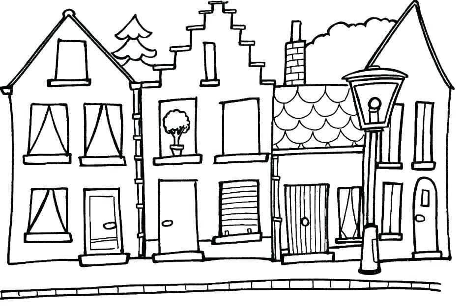 940x624 Building Coloring Page Building Coloring Page Here Are Coloring