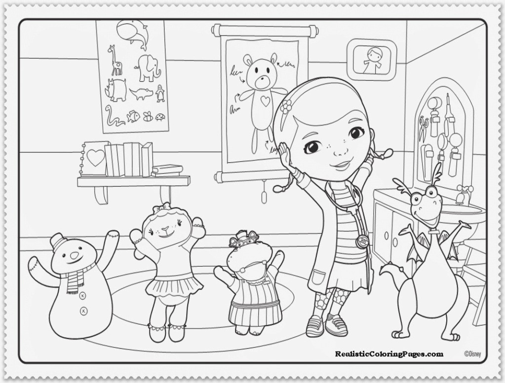 1023x777 Hospital Coloring Pages For Kids Printable Web Simple Acpra
