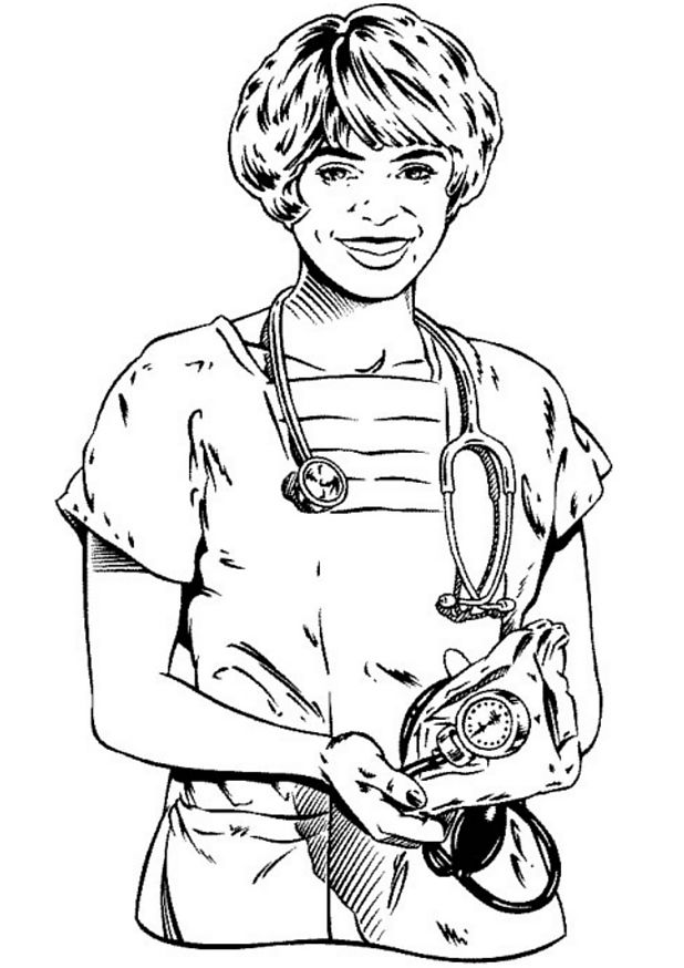 618x874 Kids N Coloring Pages Of Hospital