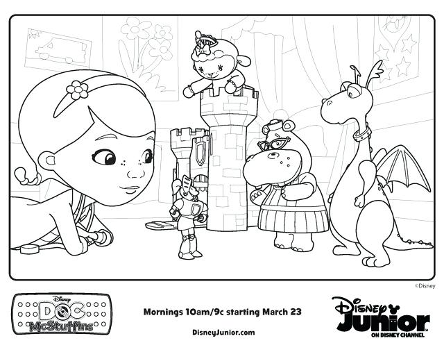 640x494 Hospital Coloring Pages Puppy Coloring Pages Doc Mcsins Toy Doc