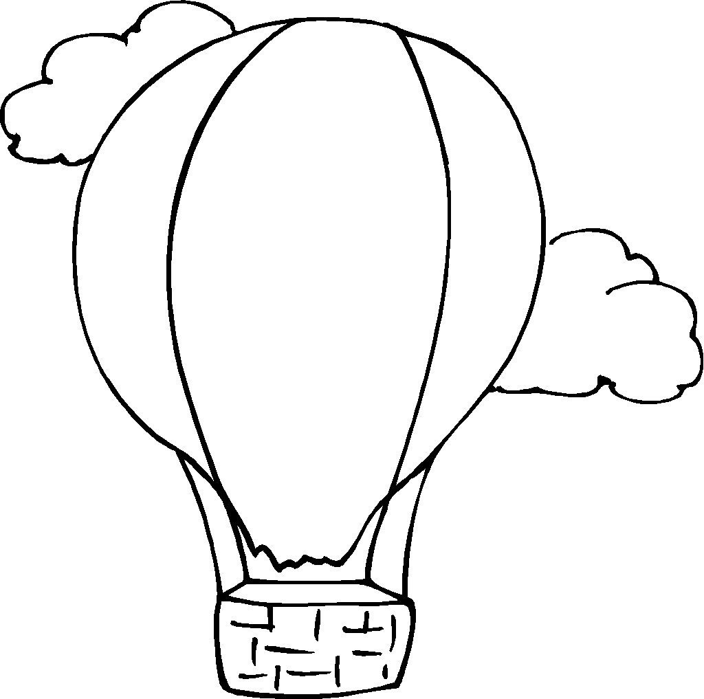 1024x1017 Hot Air Balloon Coloring Page Fresh Free Printable Hot Air Balloon