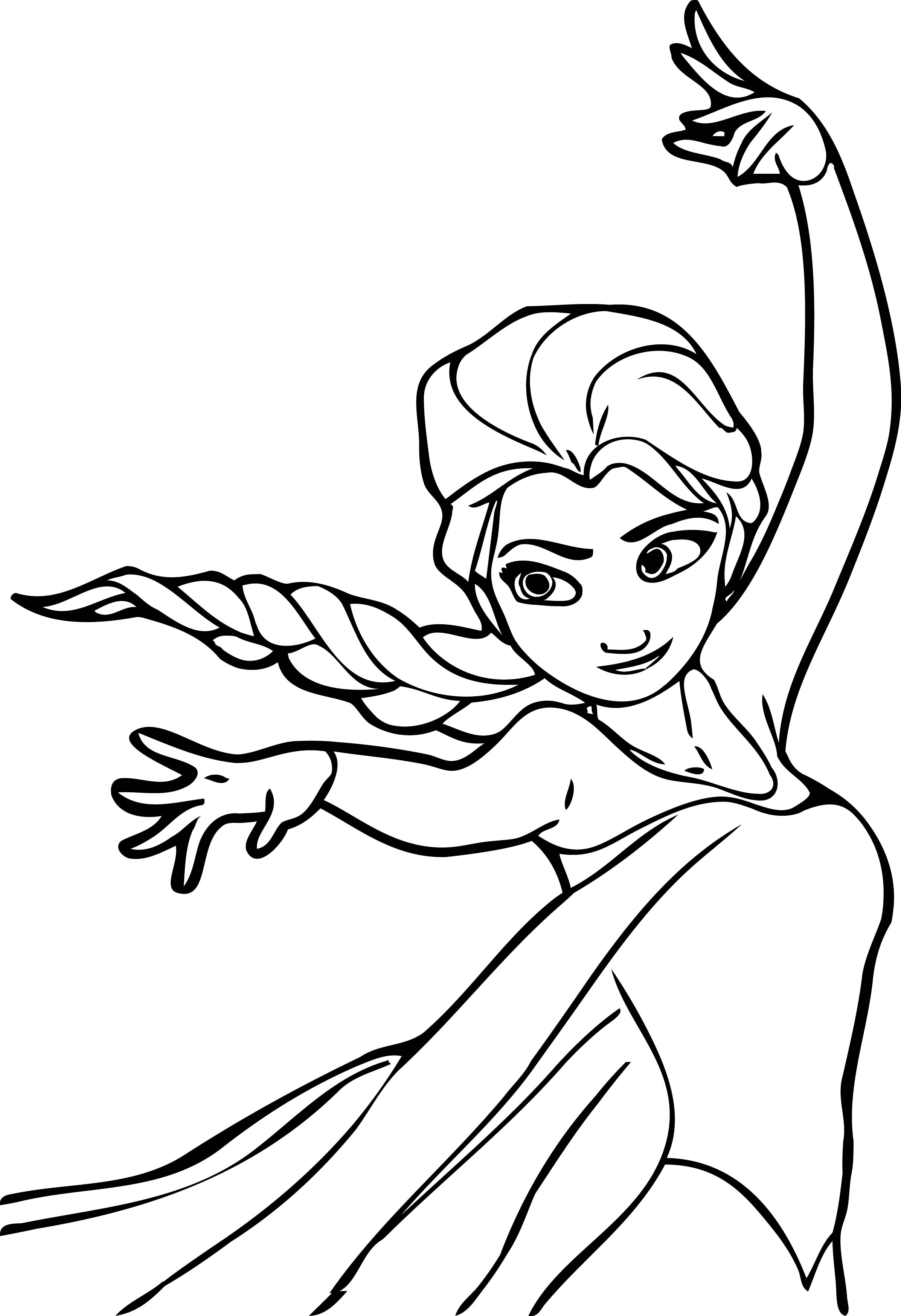 2393x3493 Free Printable Elsa Coloring Pages For Kids