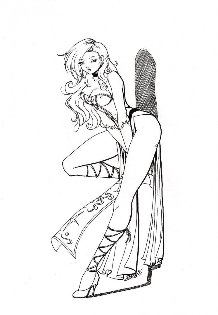 746x1080 Up Girl Coloring Pages Colorings