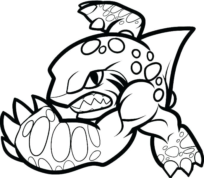690x603 Skylander Coloring Pages Printable Coloring Pages Of Coloring